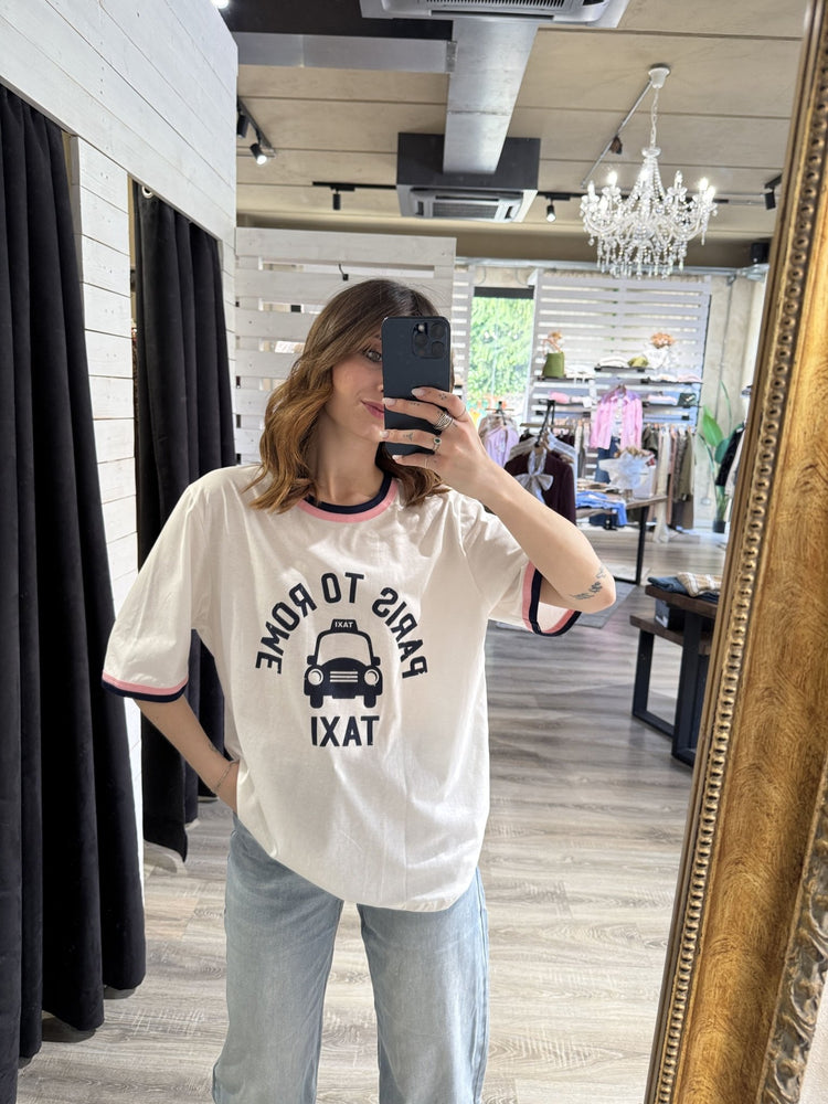 T-shirt stampa taxi Dixie - GiuGiò | Shop online