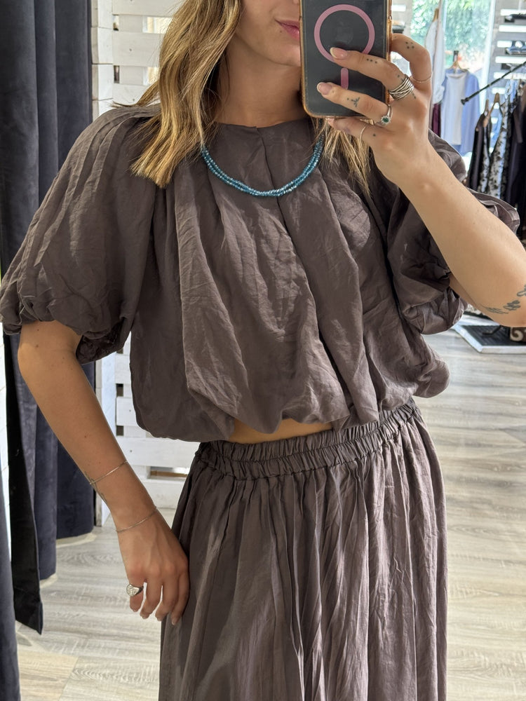 Top con manica a palloncino HaveOne - GiuGiò | Shop online