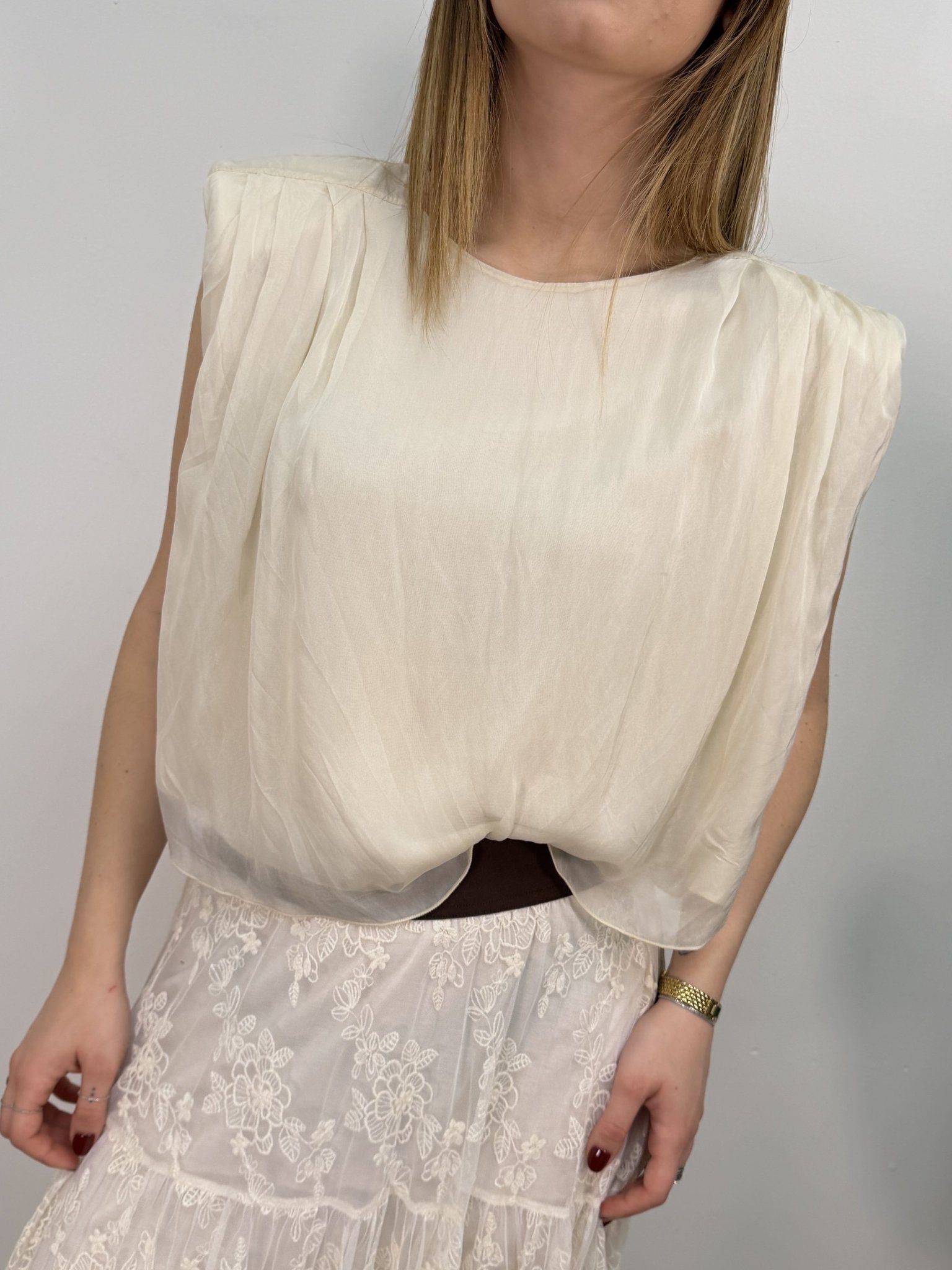 Top corto con spalline imbottite HaveOne - GiuGiò | Shop online