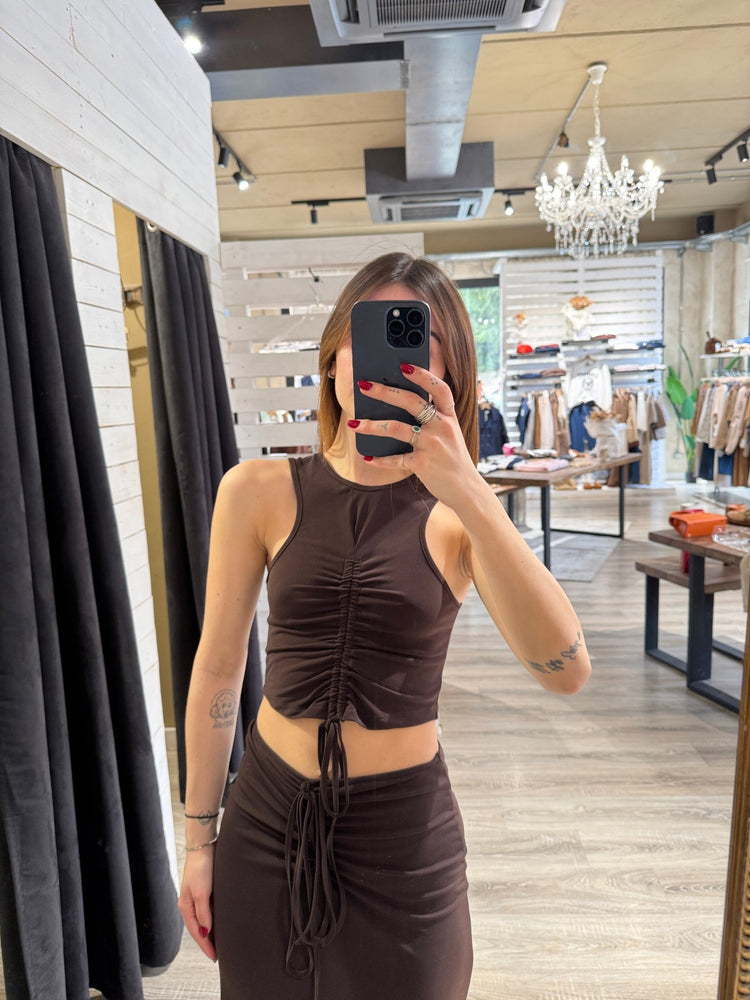Top in lycra con coulisse HaveOne - GiuGiò | Shop online