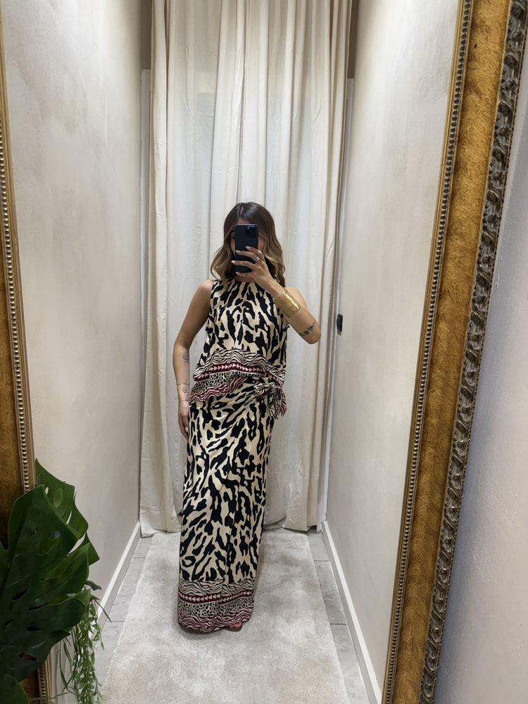Top spalla larga stampa animalier HaveOne - GiuGiò | Shop online