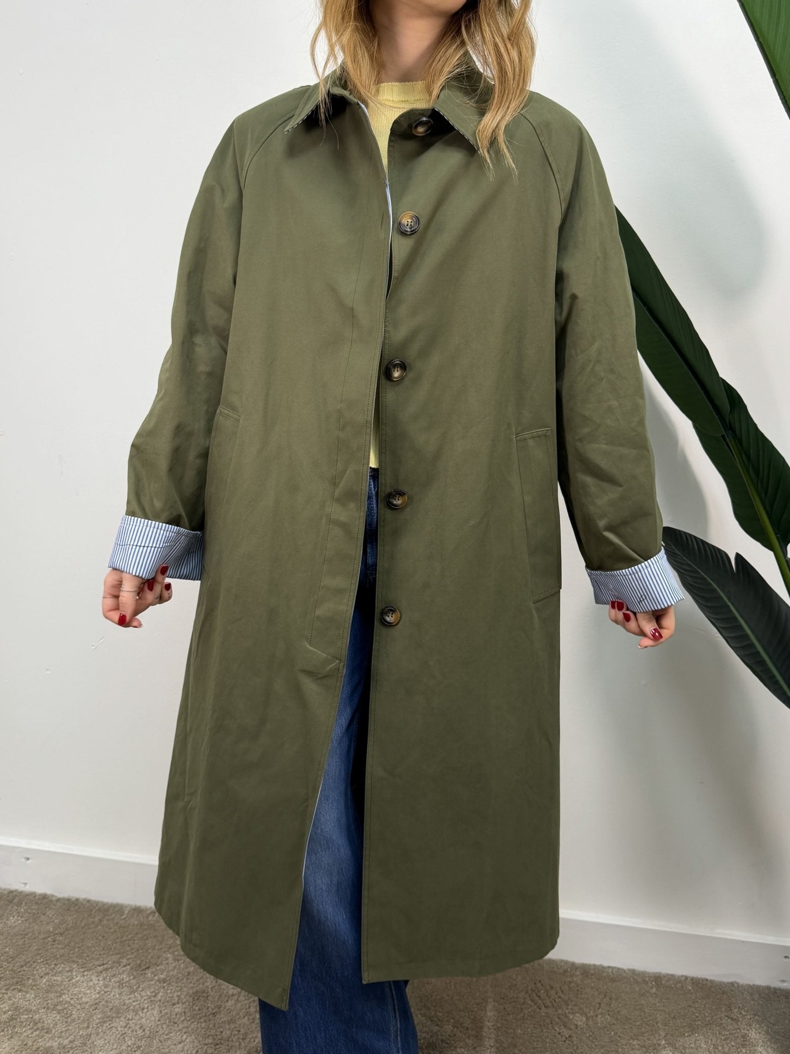 Trench lungo in cotone Tensione In - GiuGiò | Shop online