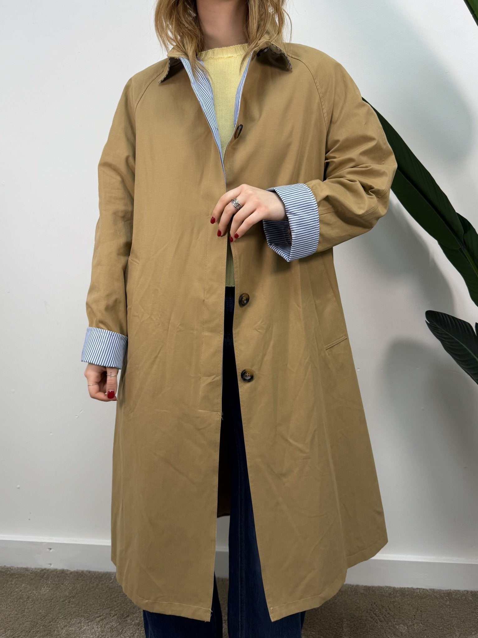 Trench lungo in cotone Tensione In - GiuGiò | Shop online