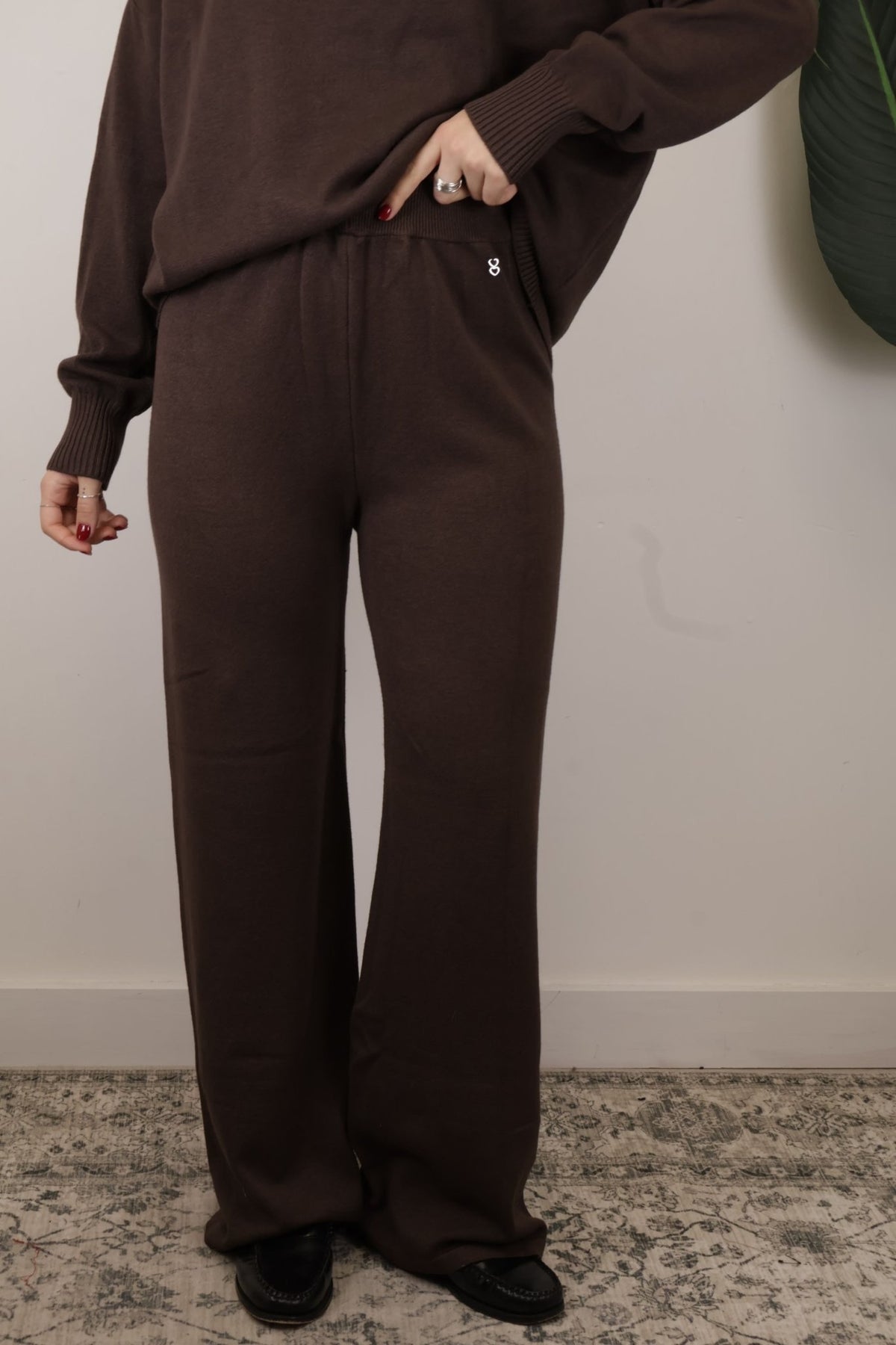Tuta in maglia maglione lupetto e pantalone Please - GiuGiò | Shop online