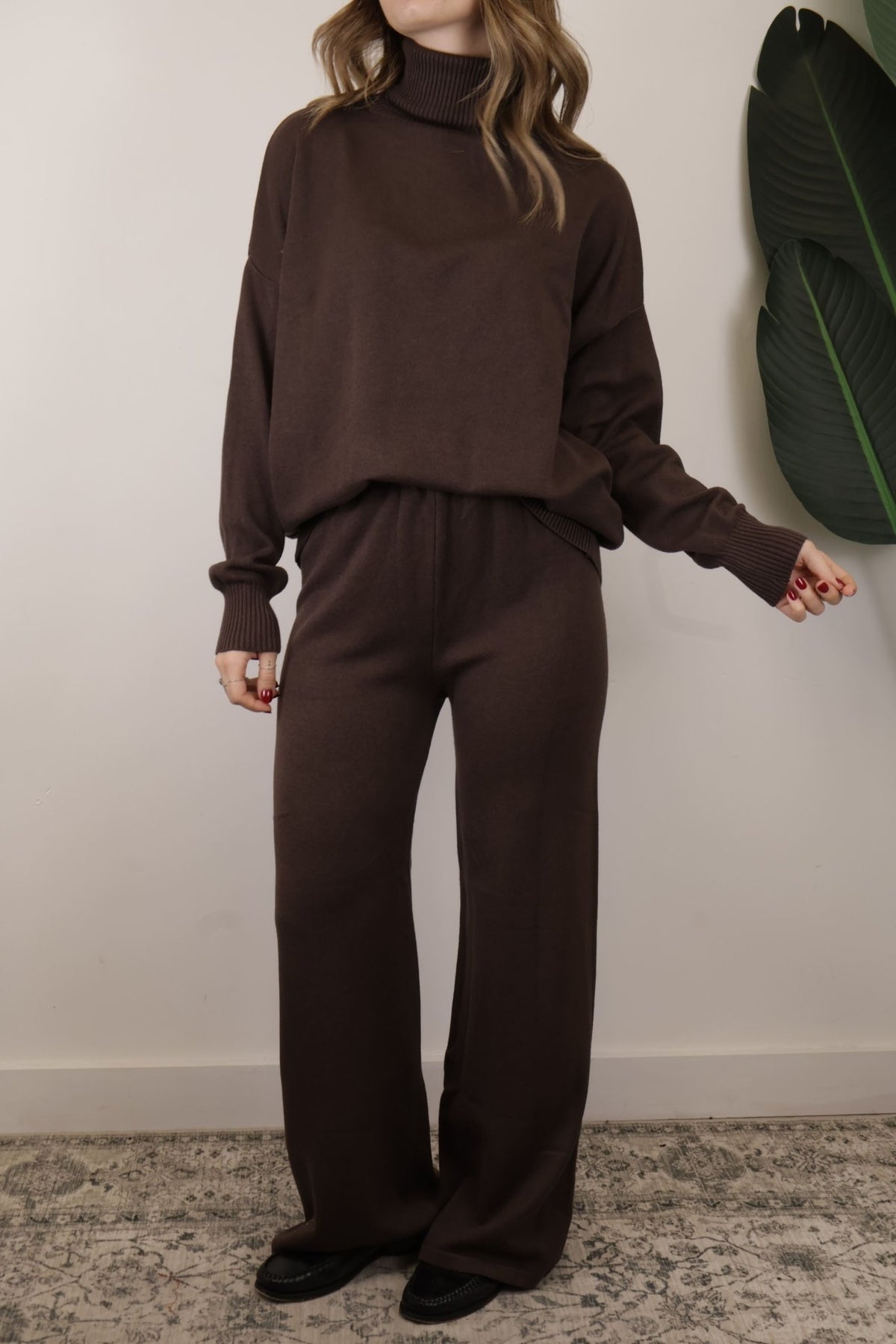 Tuta in maglia maglione lupetto e pantalone Please - GiuGiò | Shop online