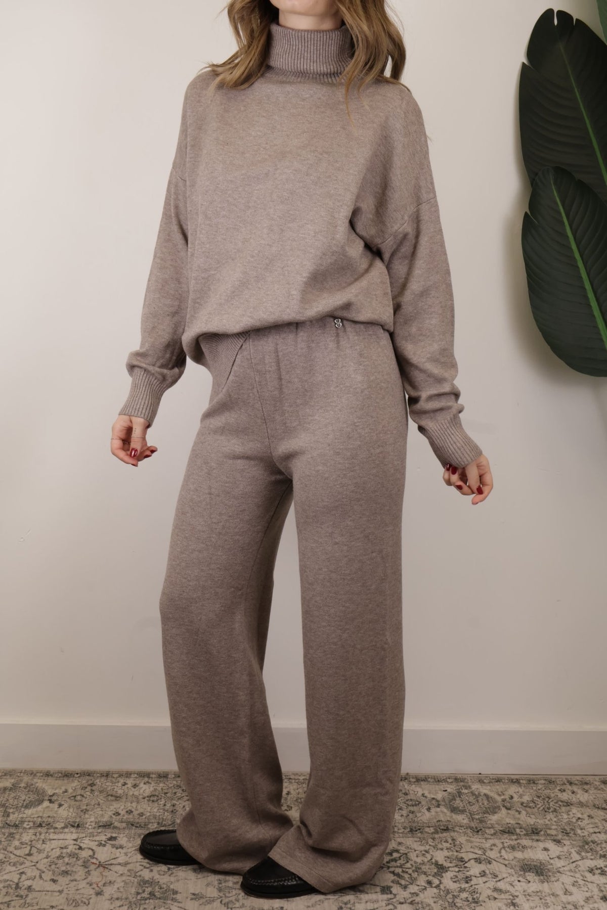 Tuta in maglia maglione lupetto e pantalone Please - GiuGiò | Shop online