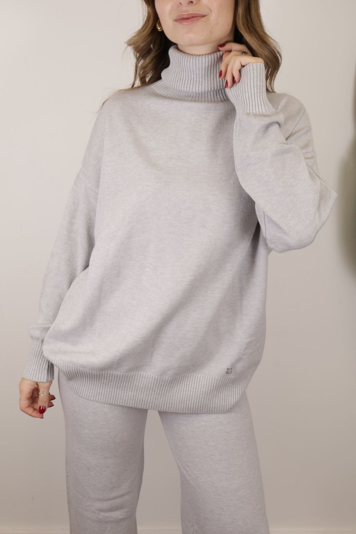 Tuta in maglia maglione lupetto e pantalone Please - GiuGiò | Shop online