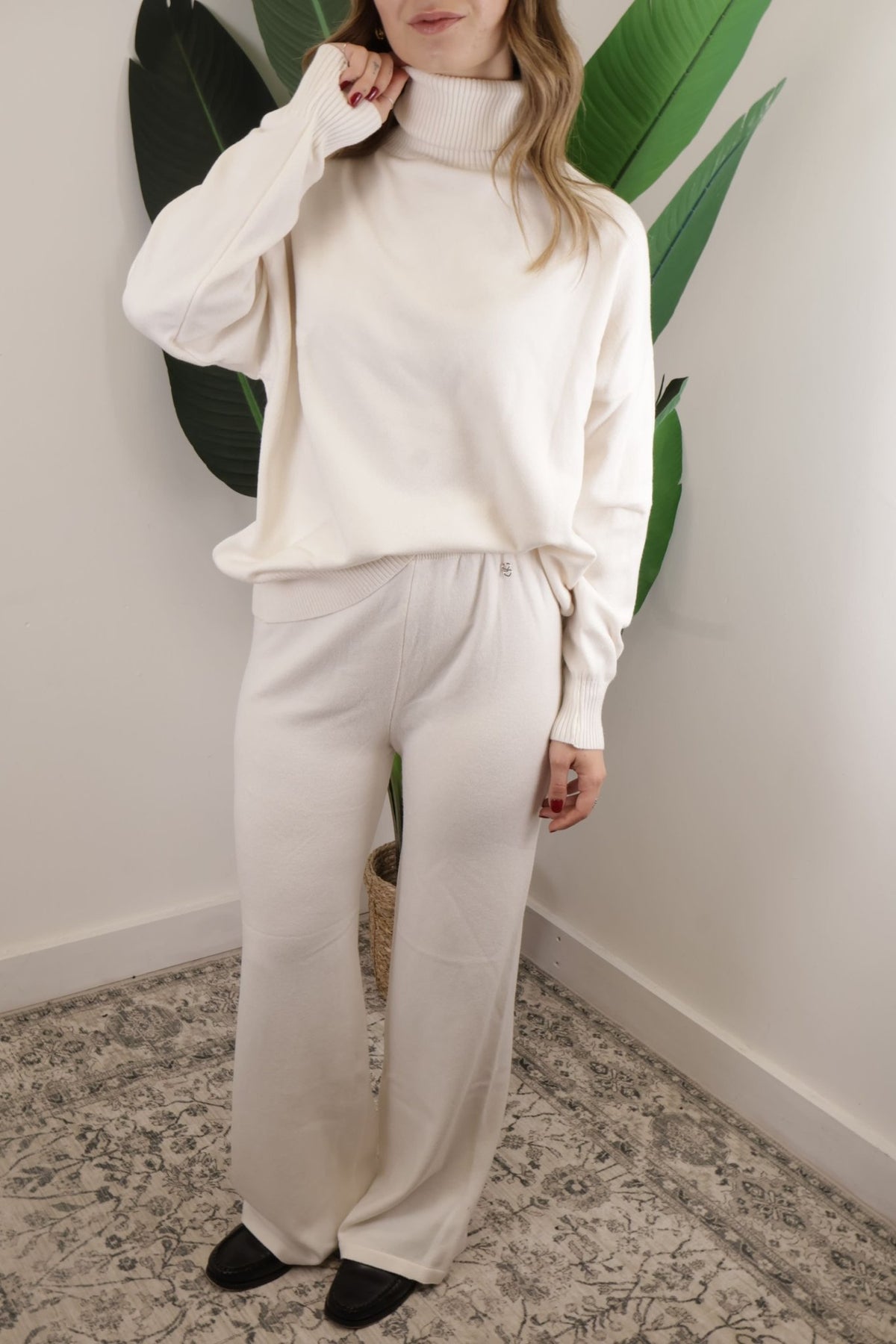 Tuta in maglia maglione lupetto e pantalone Please - GiuGiò | Shop online