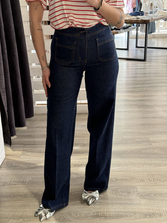 Undefence- Jeans wide con tasca frontale - Giugioshop