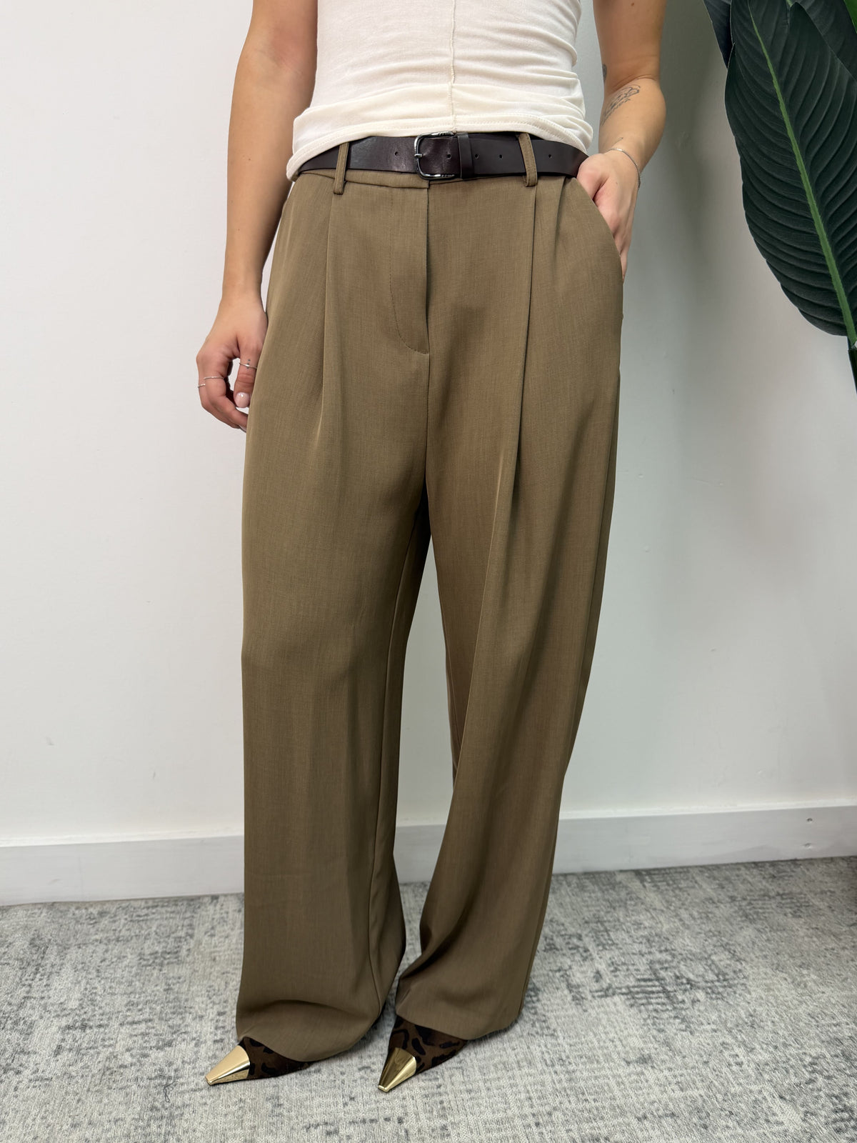 Pantalone sartoriale barrel HaveOne