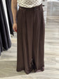 Pantalone in raso con doppia pinces MyD