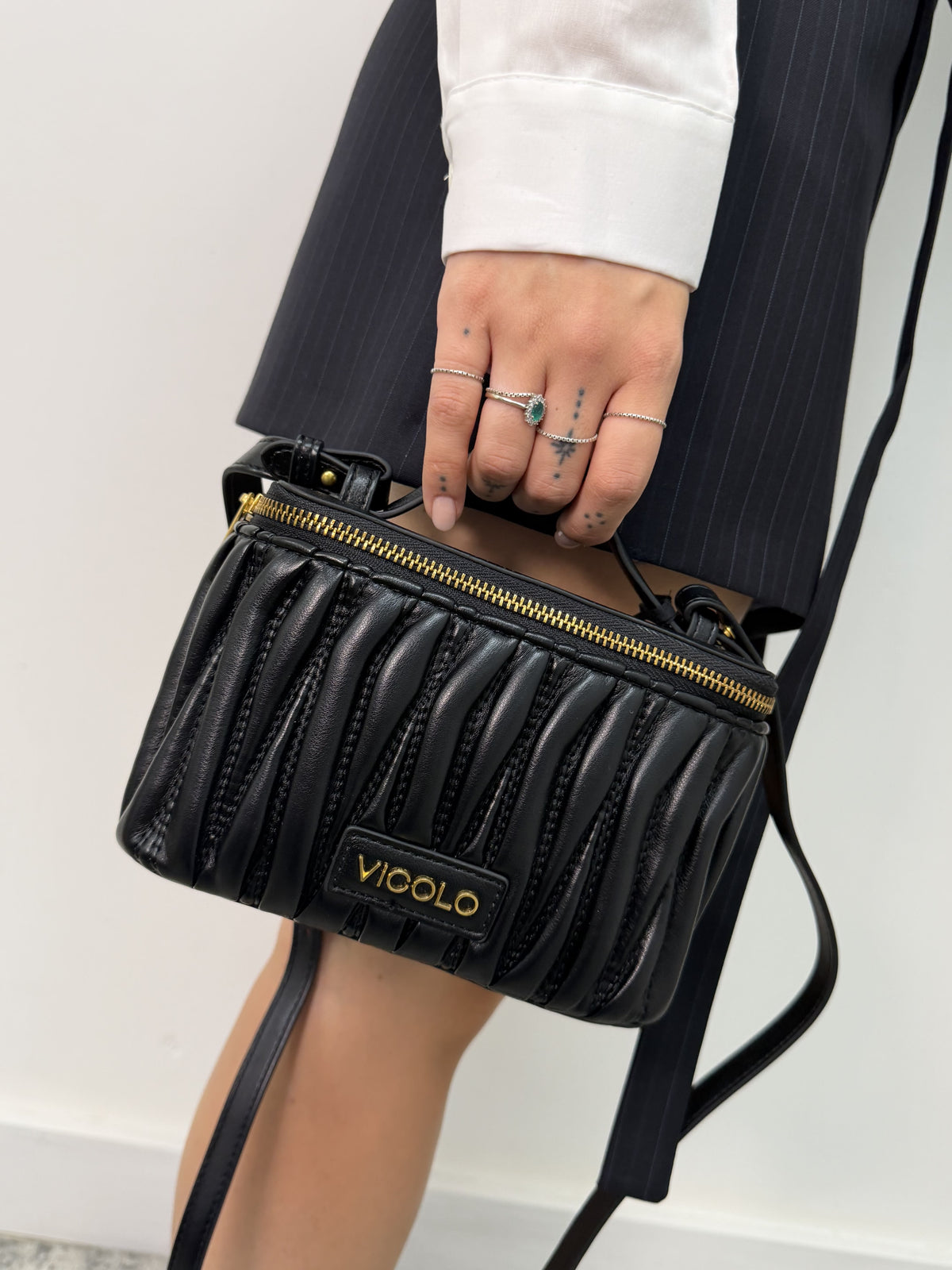 Borsa Charlotte trapuntata puffy Vicolo