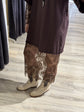 Abito maglia in pizzo con collana Susy Mix