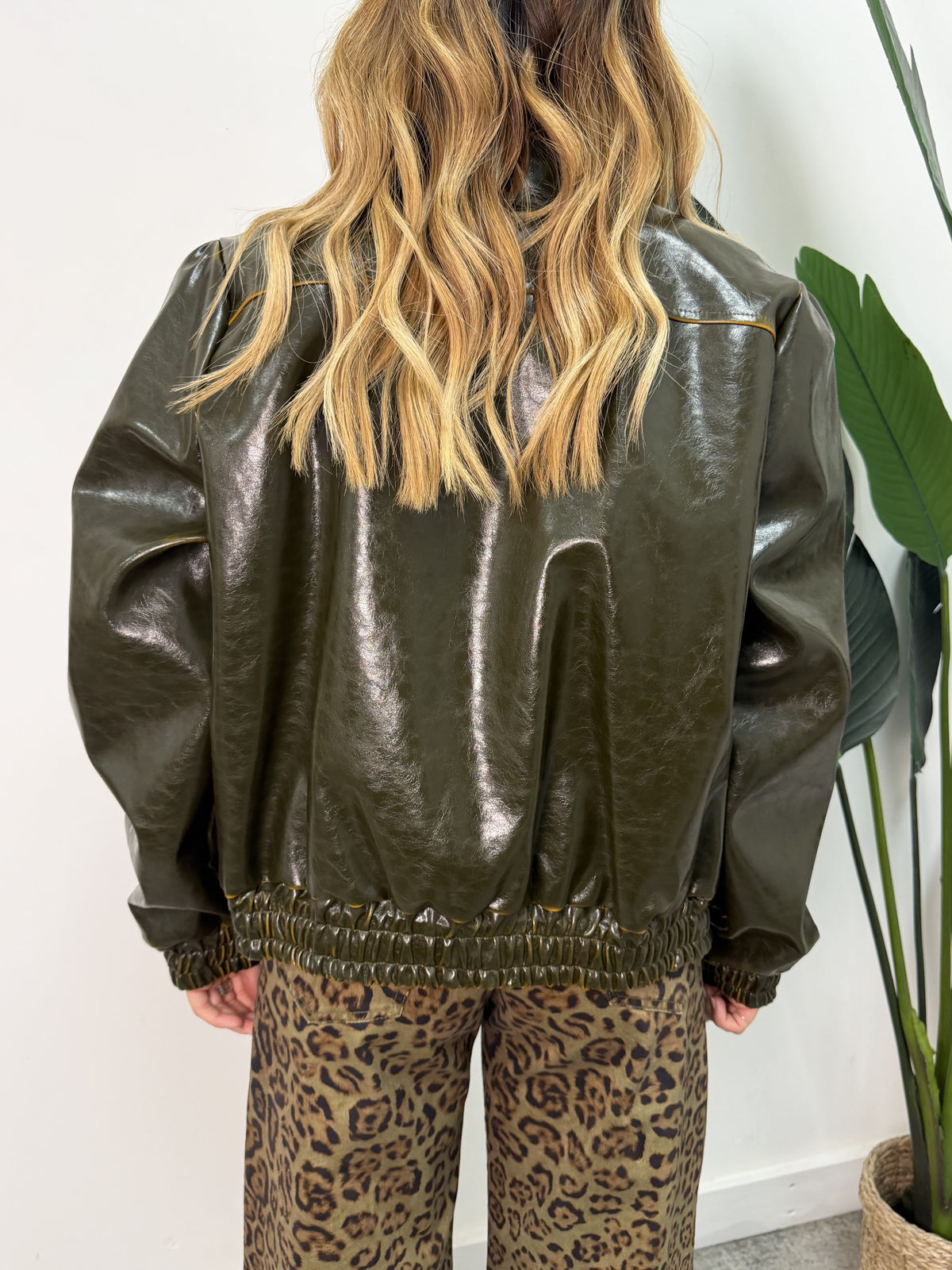 Bomber ecopelle cangiante HaveOne