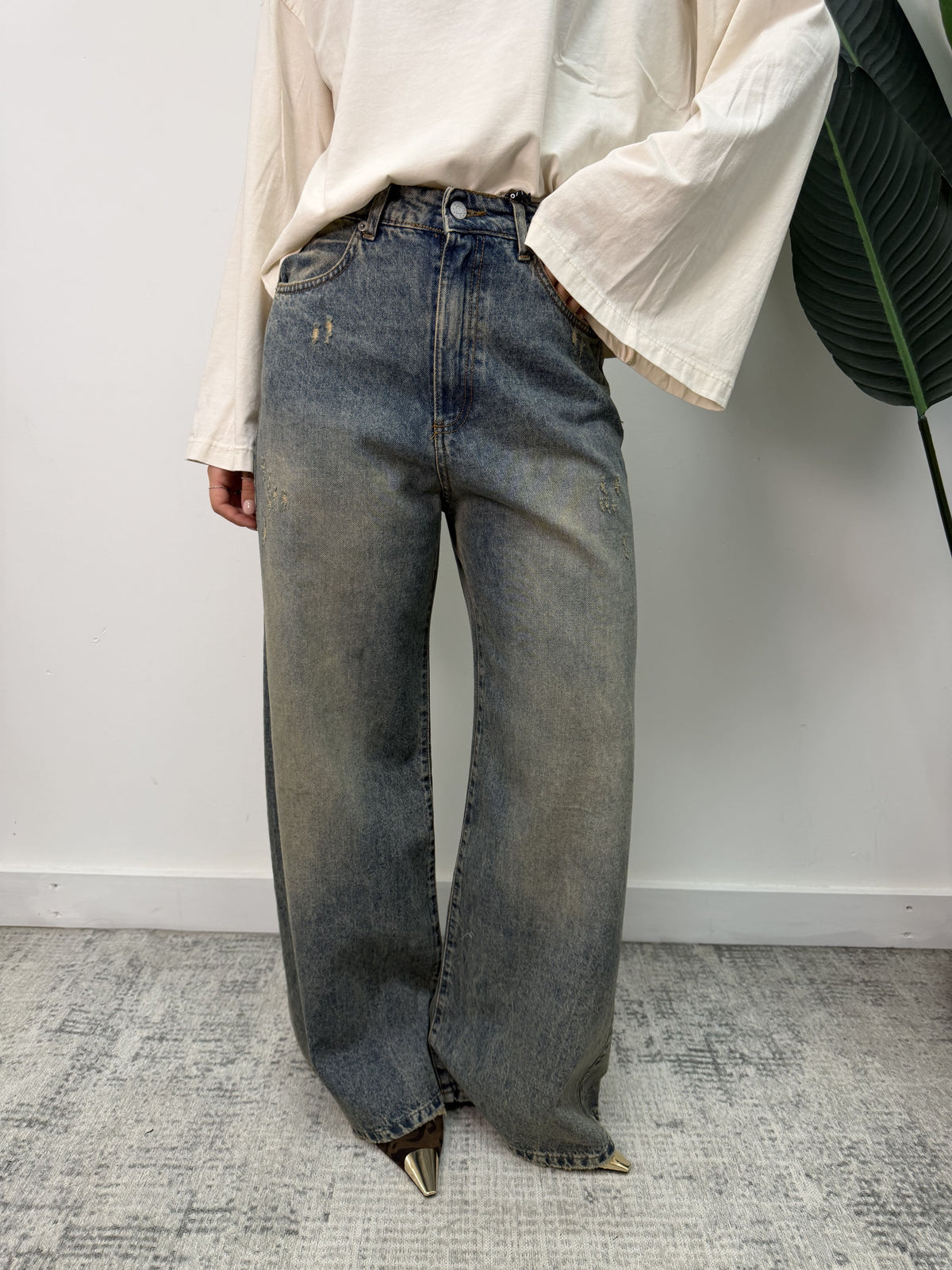 Jeans Lara con rotture HaveOne