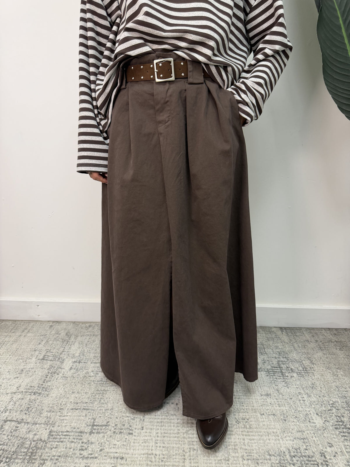 Maxi gonna in gabardine MyD