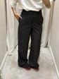 Pantalone gessato gamba dritta Tensione In