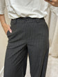 Pantalone gessato gamba dritta Tensione In