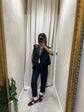 Pantalone sigaretta con risvolto Susy Mix