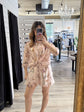 Completo camicia+short stampa floreale in mussola di cotone Susy Mix