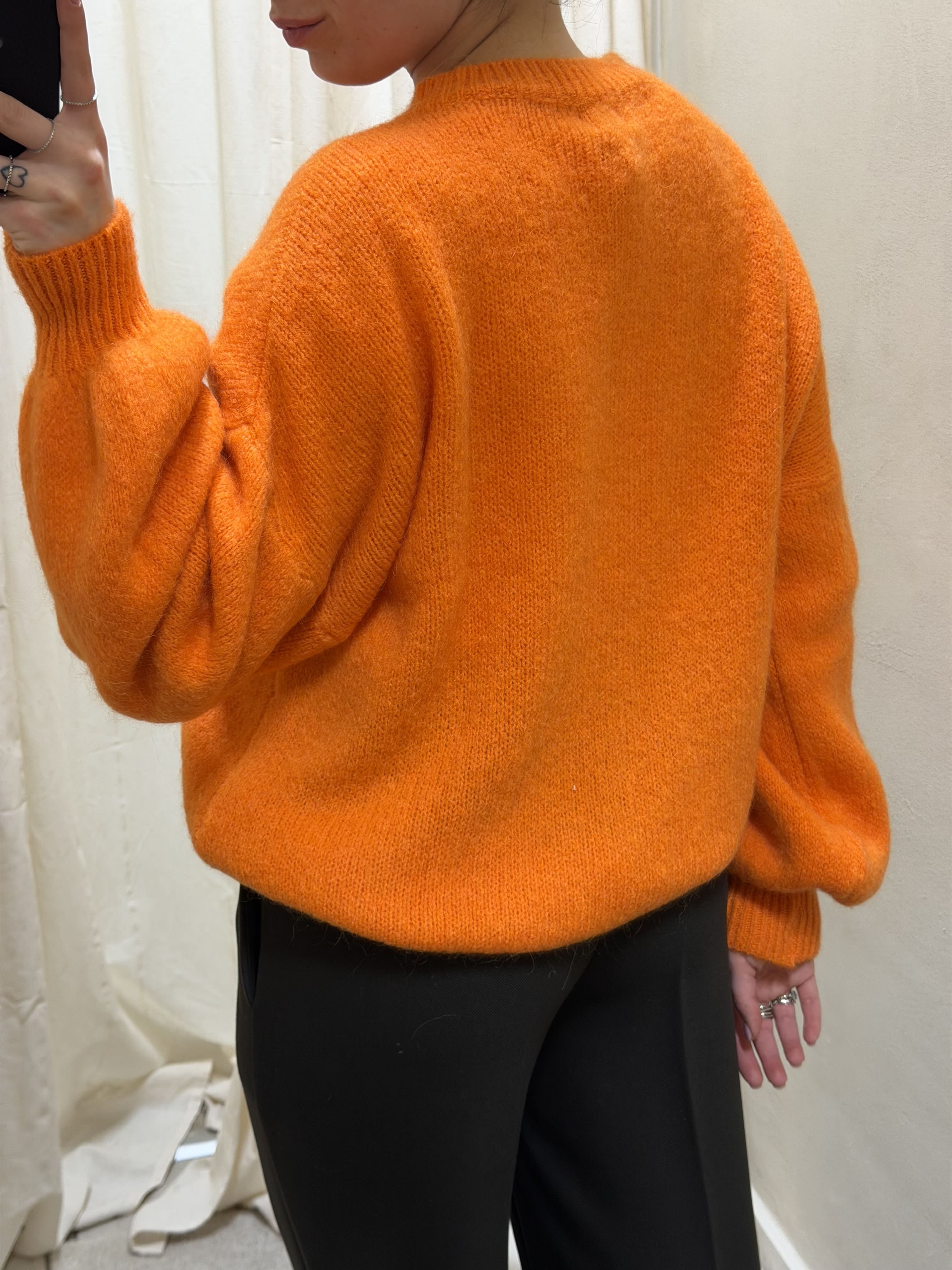 Maglione girocollo in mohair Susy Mix