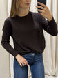 Maglione girocollo in lana Please
