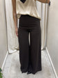 Pantalone gamba dritta tessuto tecnico Please