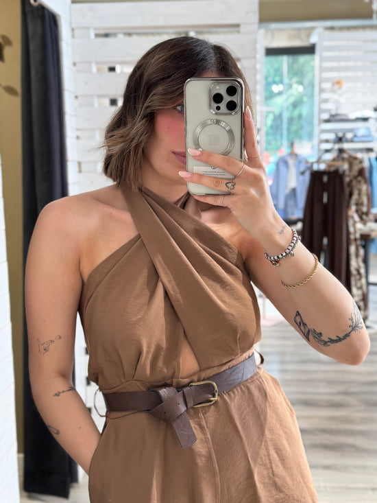 Tutina in modal scollo incrocio Dixie