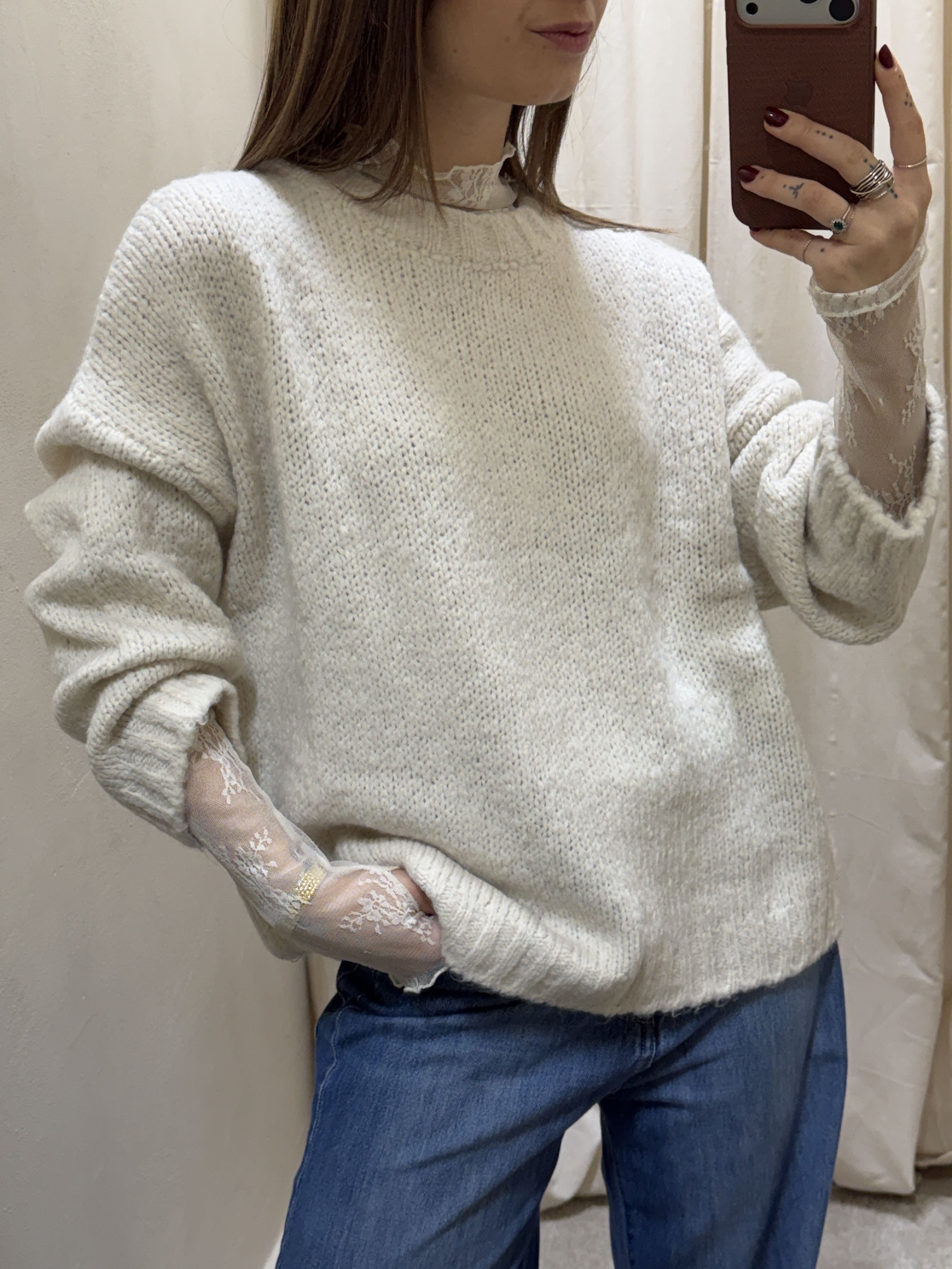 Maglione girocollo overone MyD