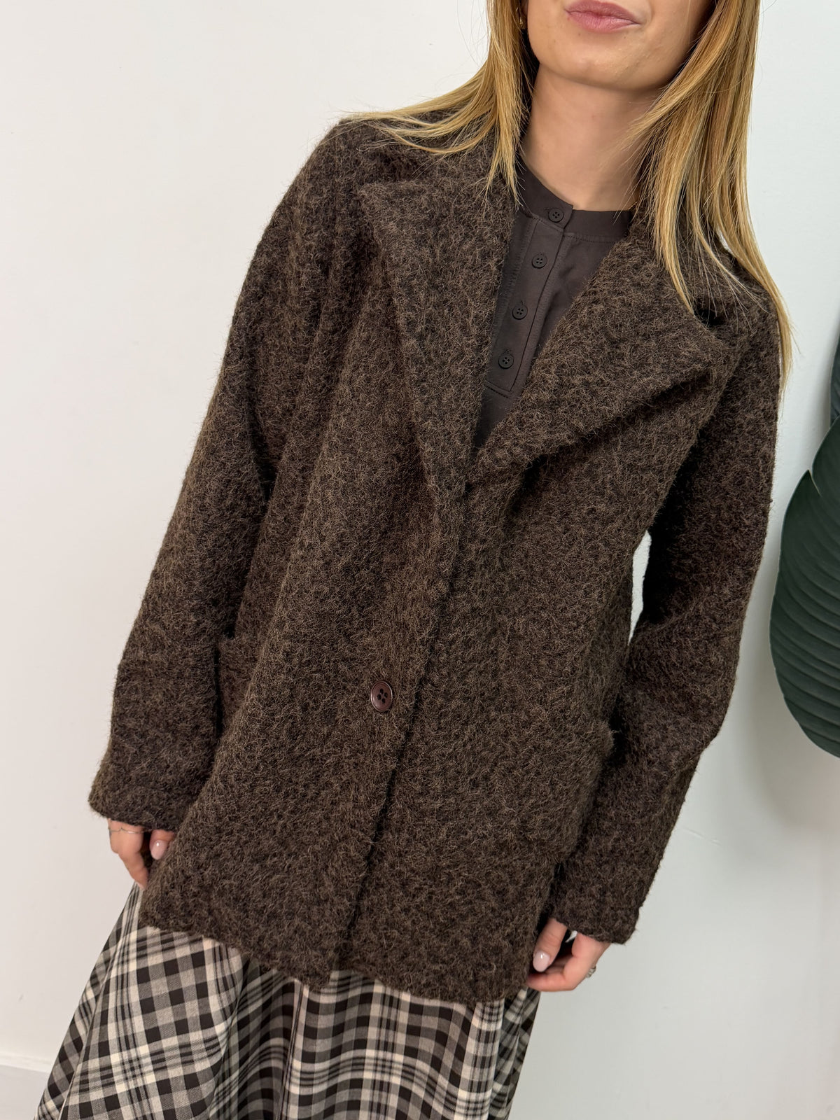 Giacca cappottino teddy MyD