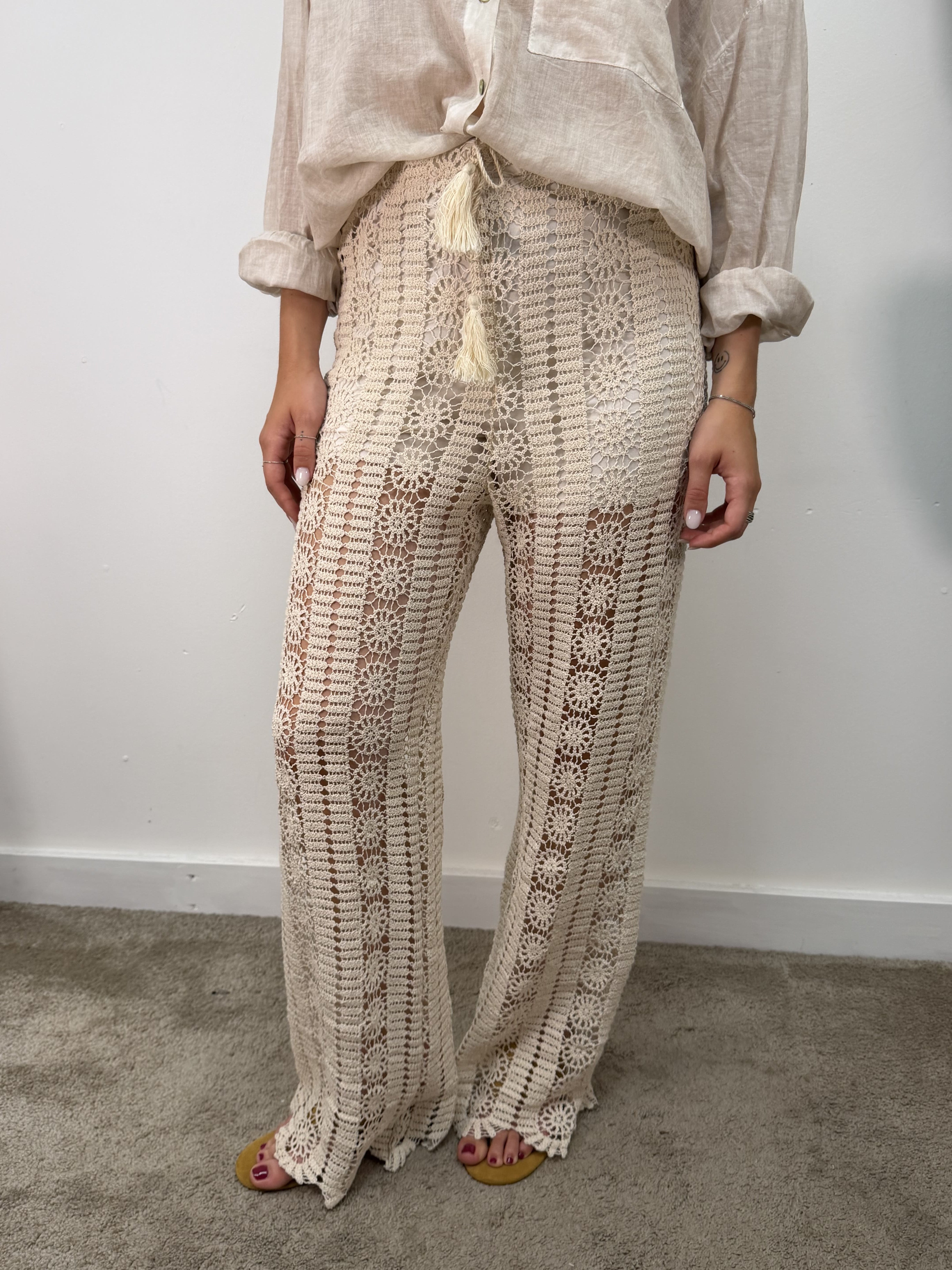 Pantalone lungo in crochet HaveOne