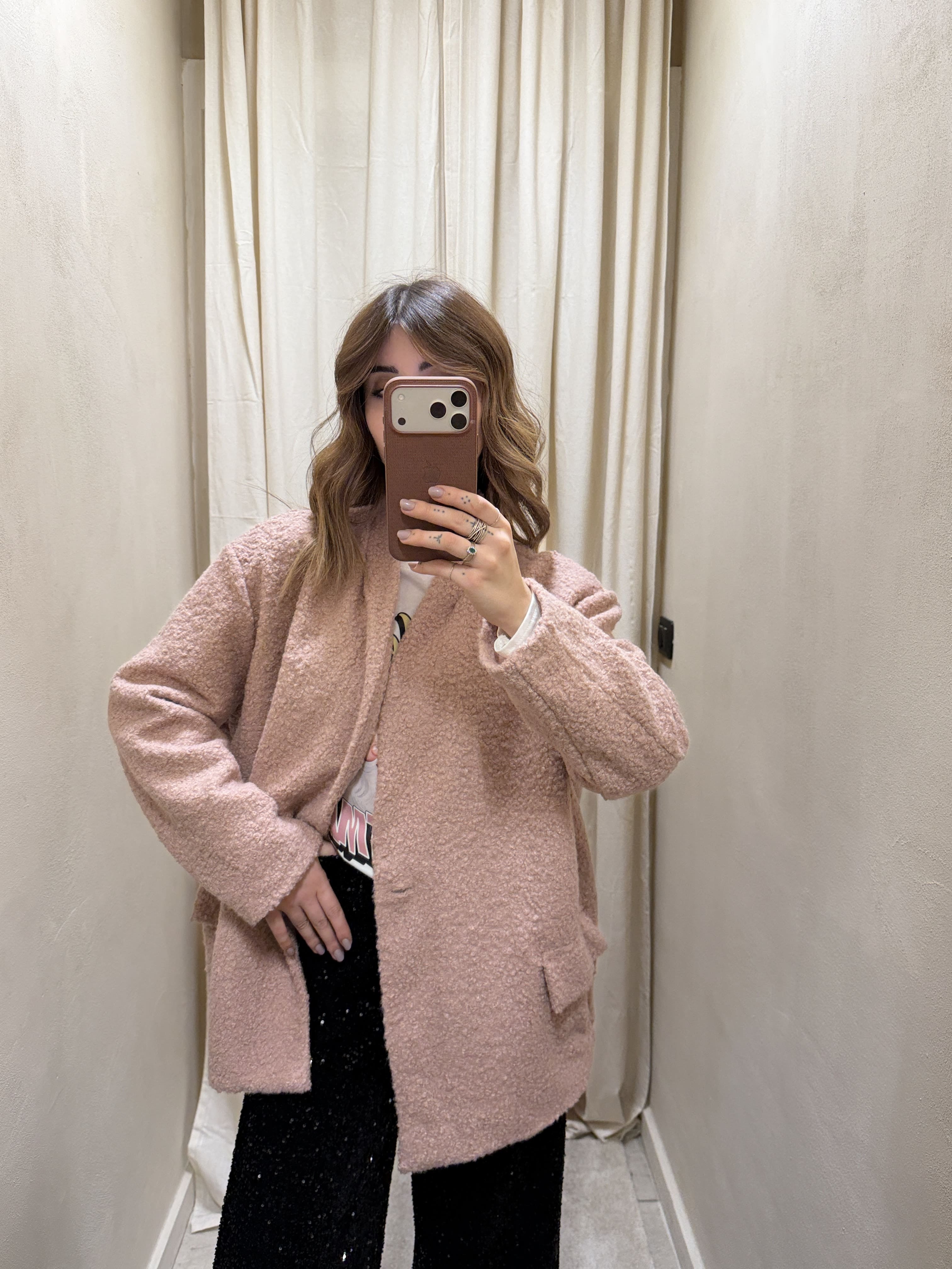 Giacca bomber bouclè over MyD