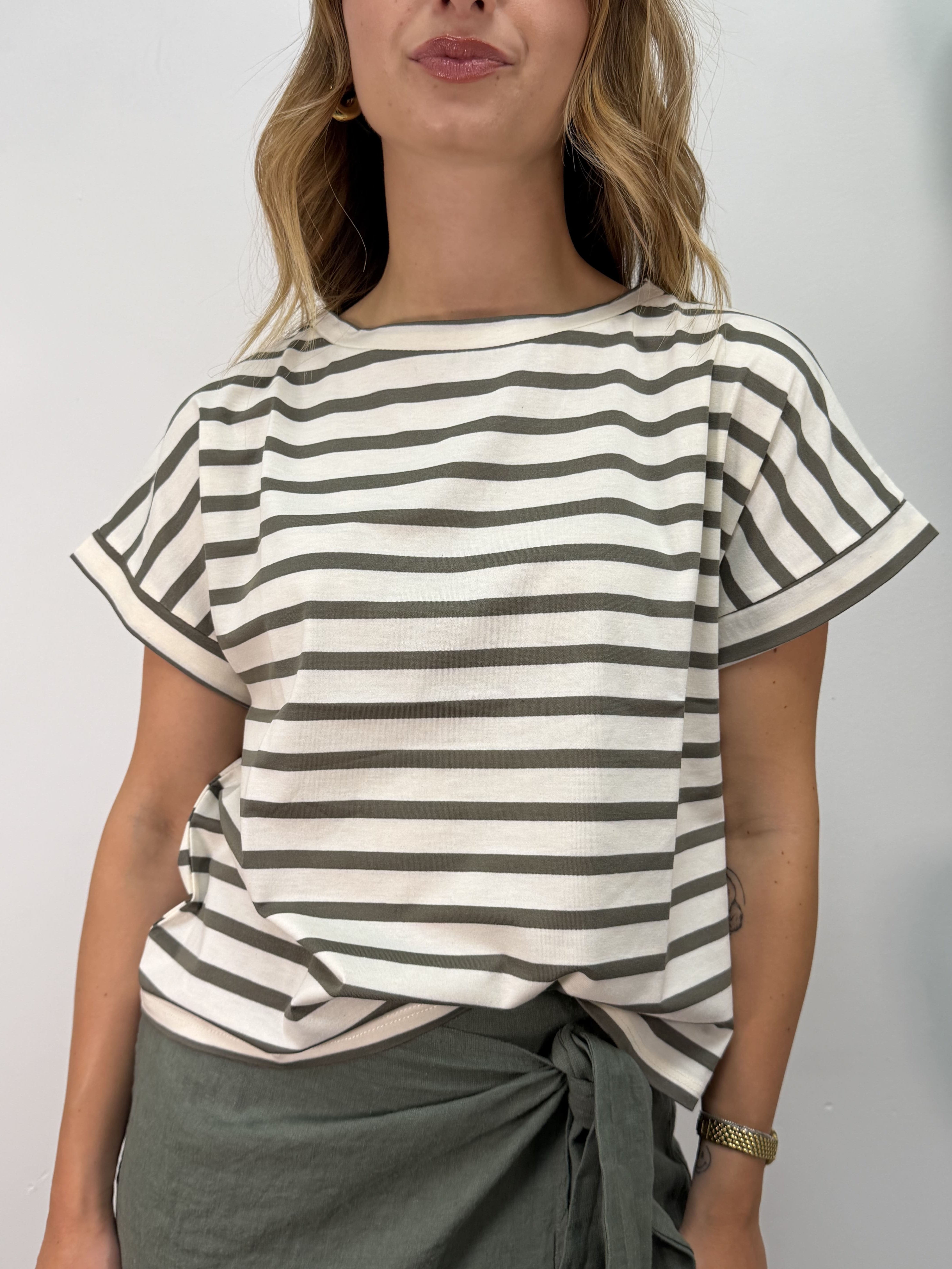 Maglia stampa riga SusyMix