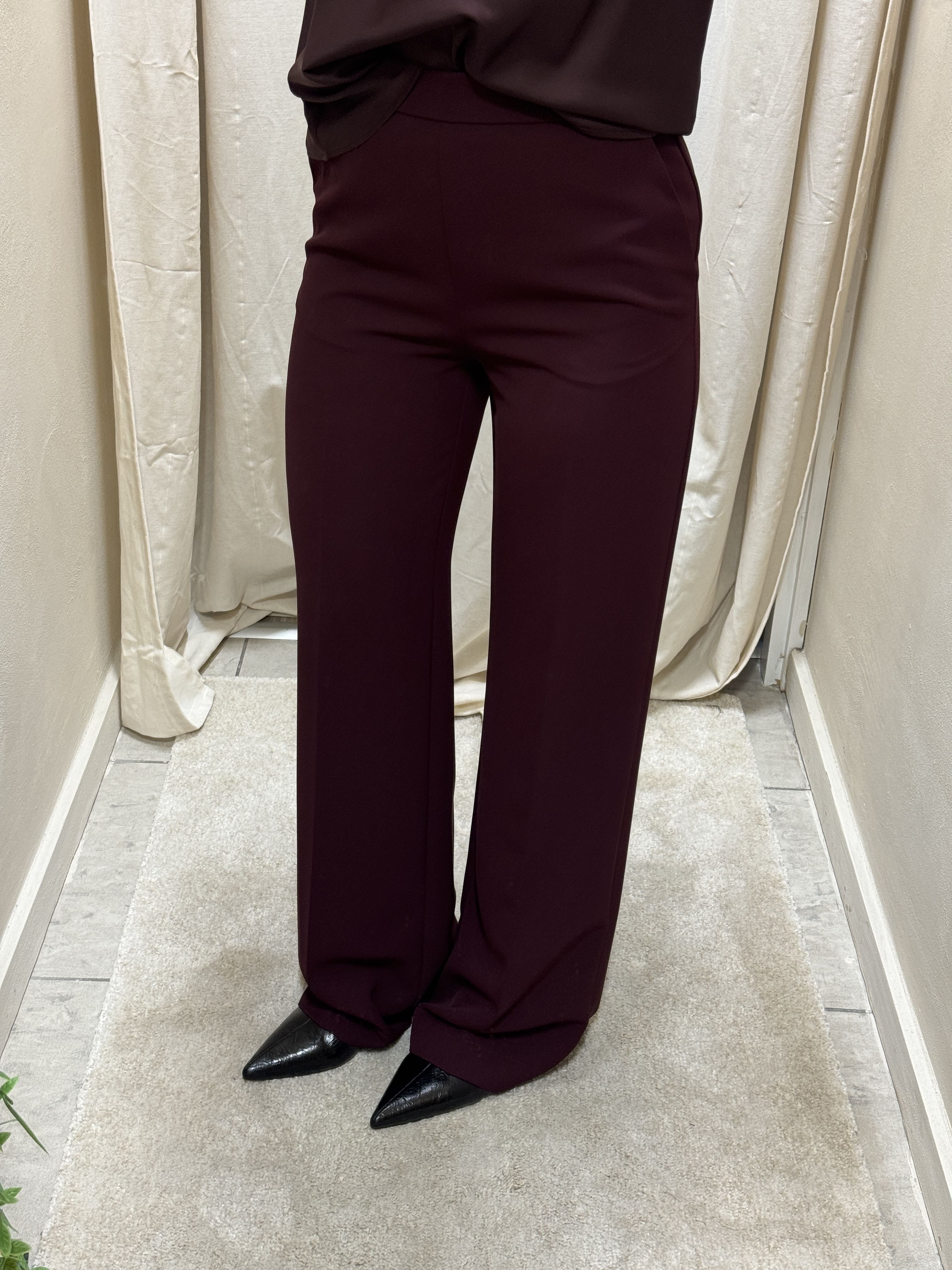 Pantalone fluido gamba dritta Imperial