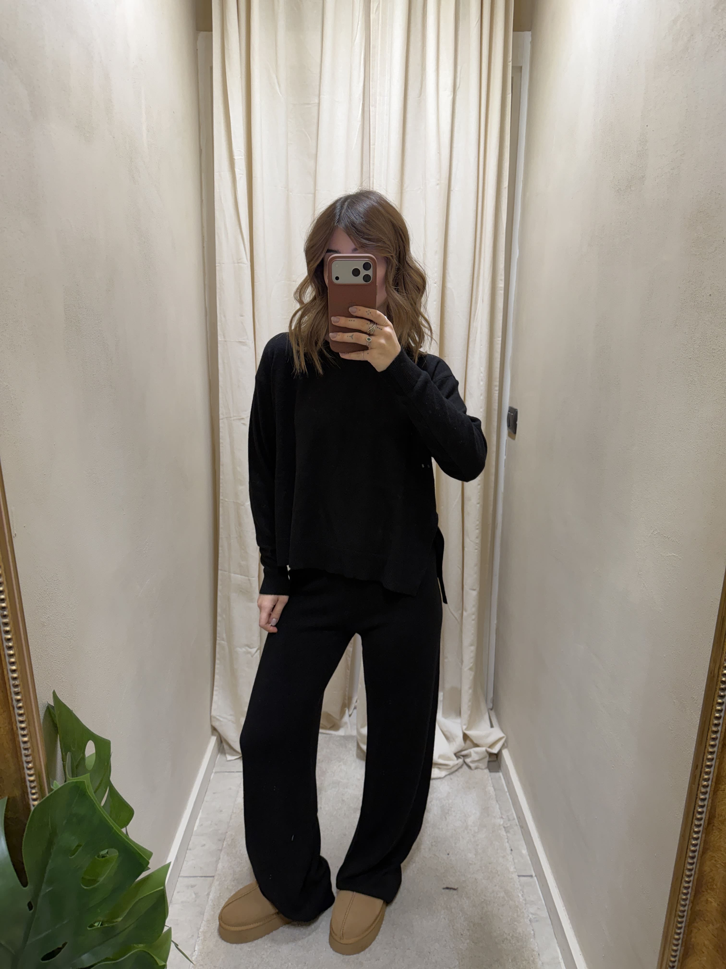 Coord-set  in maglia in misto cashmere Susy Mix