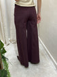 Pantalone gamba ampia in cotone Tensione In