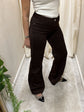 Jeans wide leg tinto in capo Myd