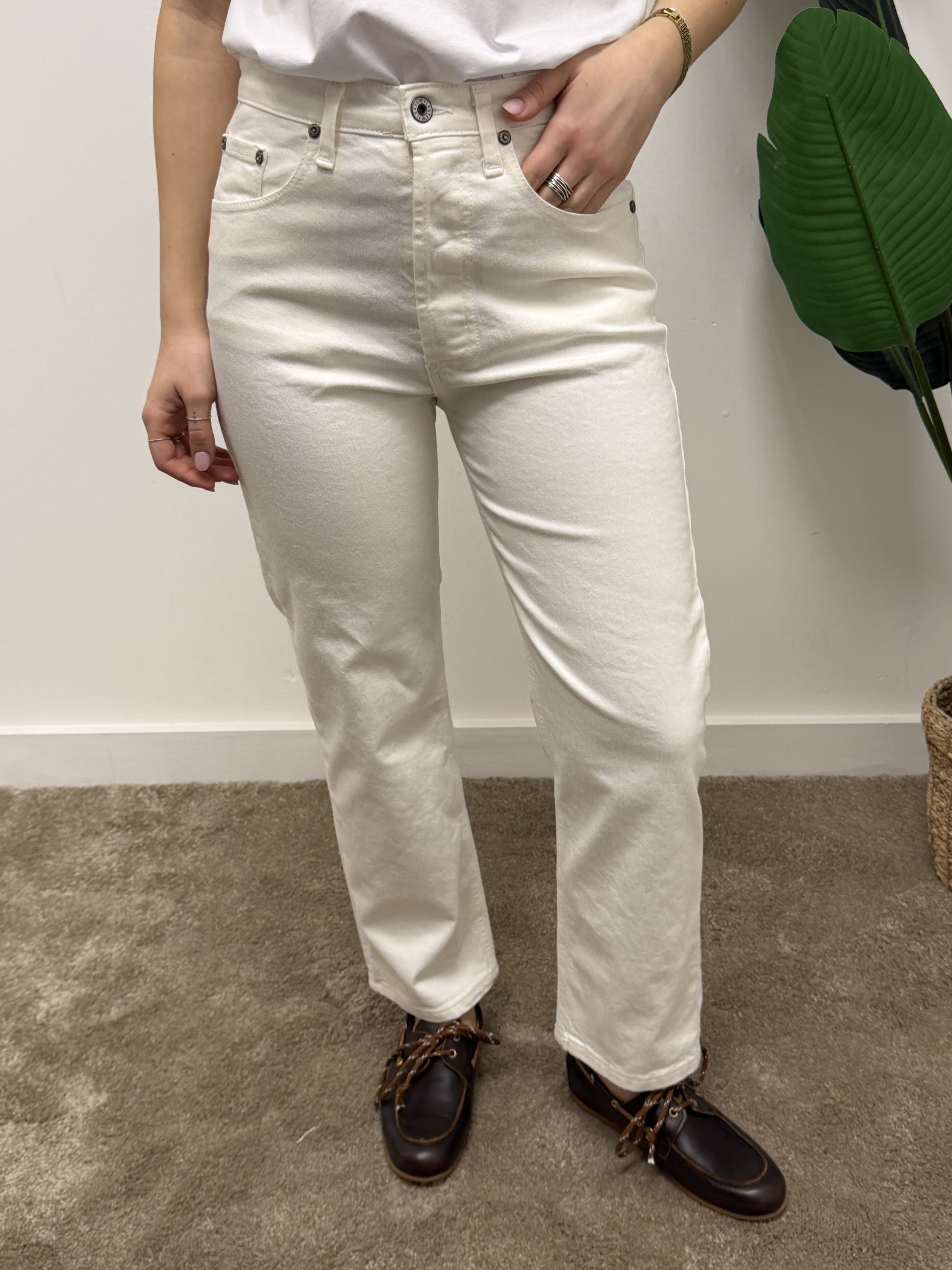 Jeans tinto capo sigaretta Please