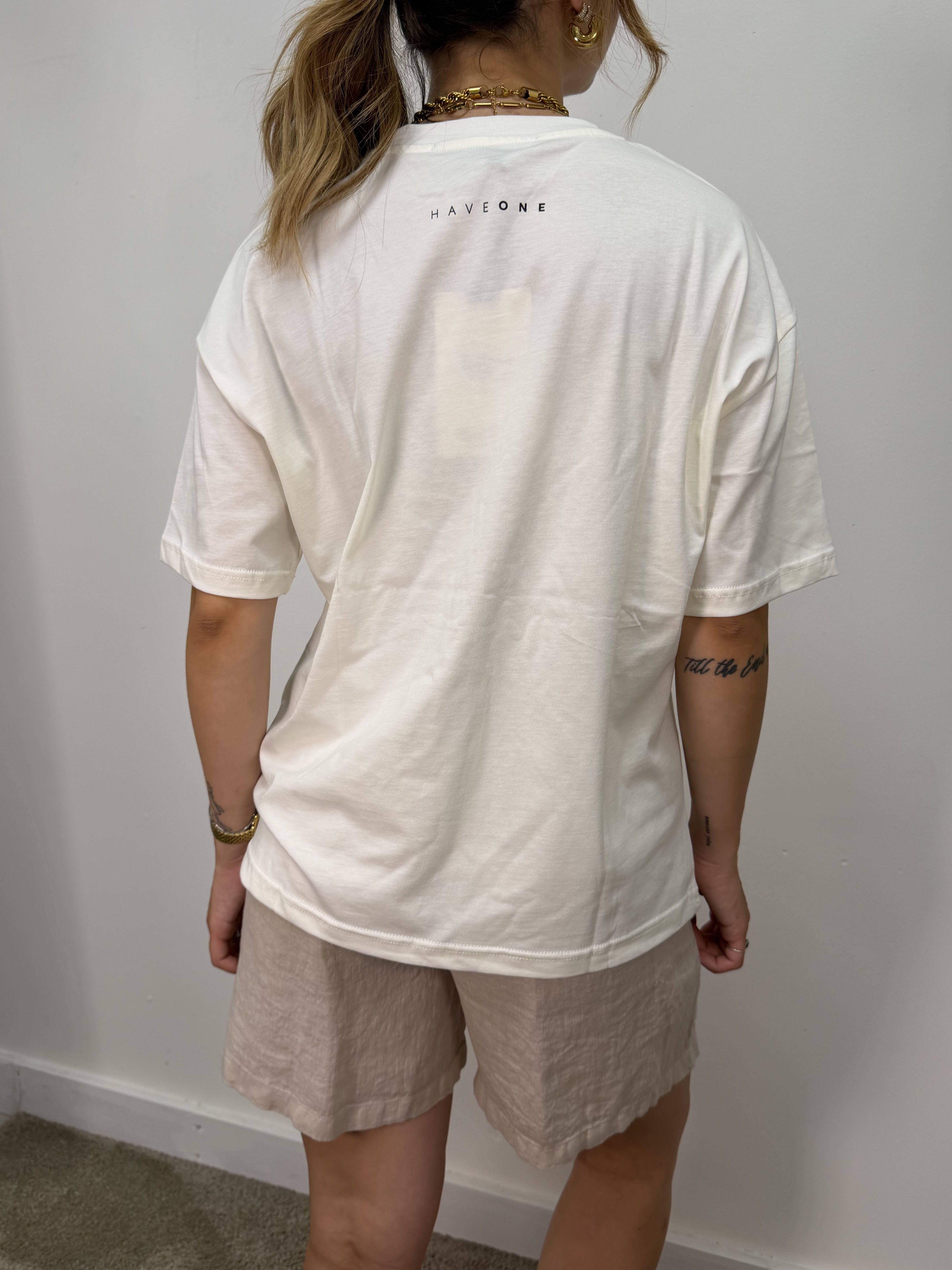 T-shirt stampa "limoni" HaveOne