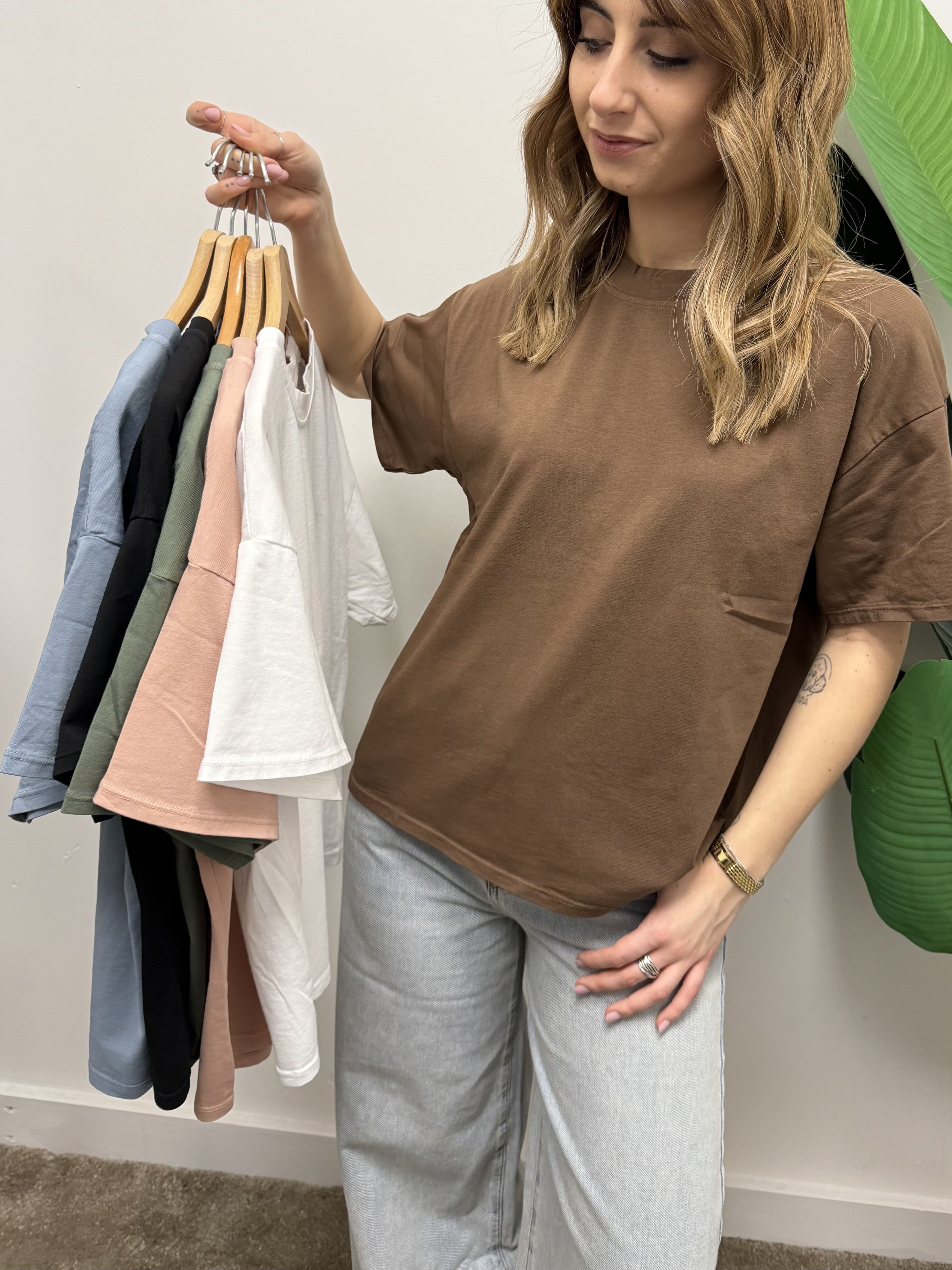 T-shirt mezza manica 100% cotone Susy Mix