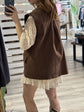 Gilet in cotone gabardine con applicazioni cabochon Susy Mix