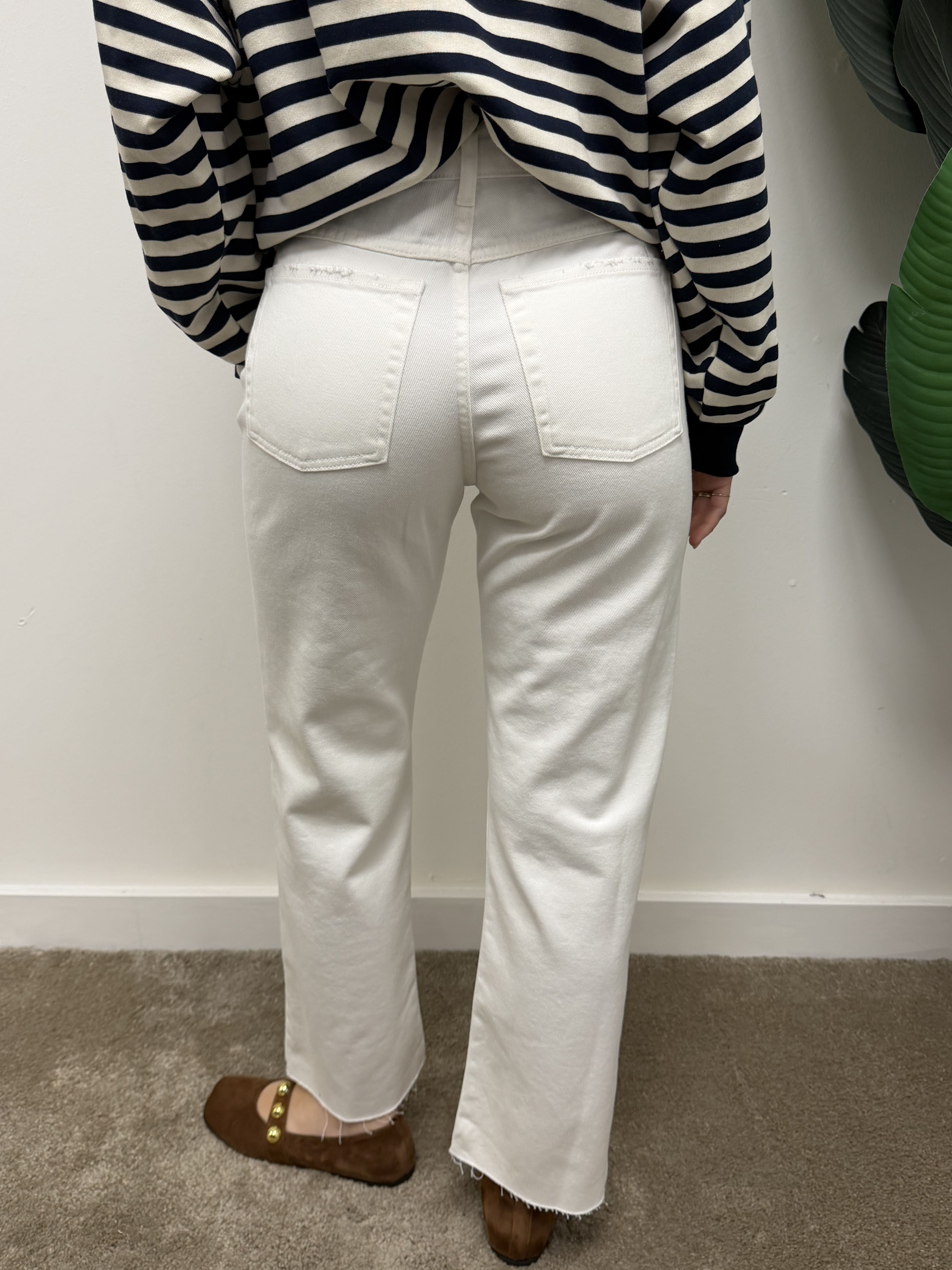 Jeans sigaretta mod. Tom bianco Tensione In