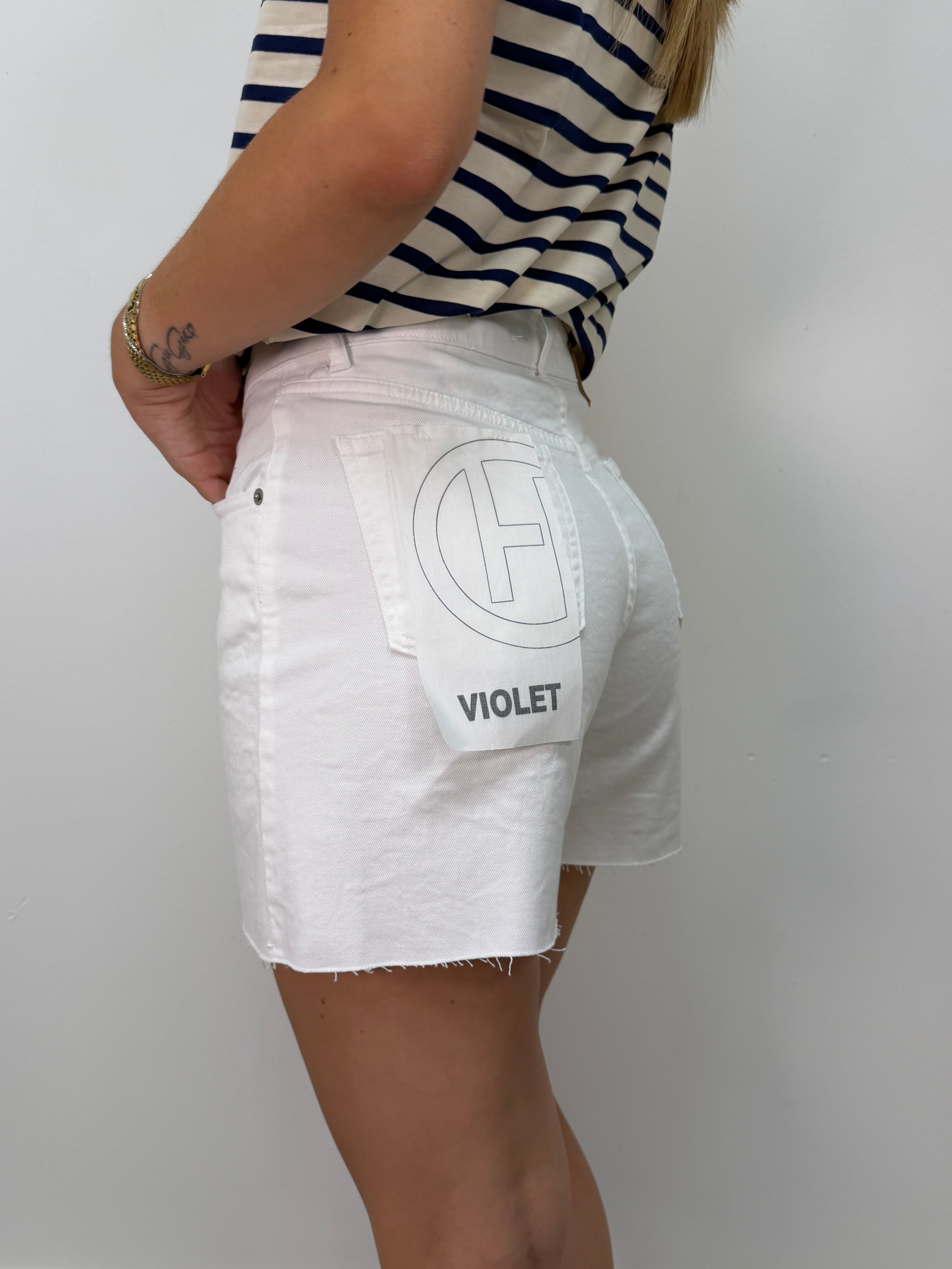 Bermuda denim taglio vivo HaveOne
