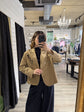 Giacca 2/4 in cotone con spille Tensione In