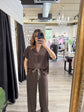 Coordinato maglia + pantalone fluido Susy Mix