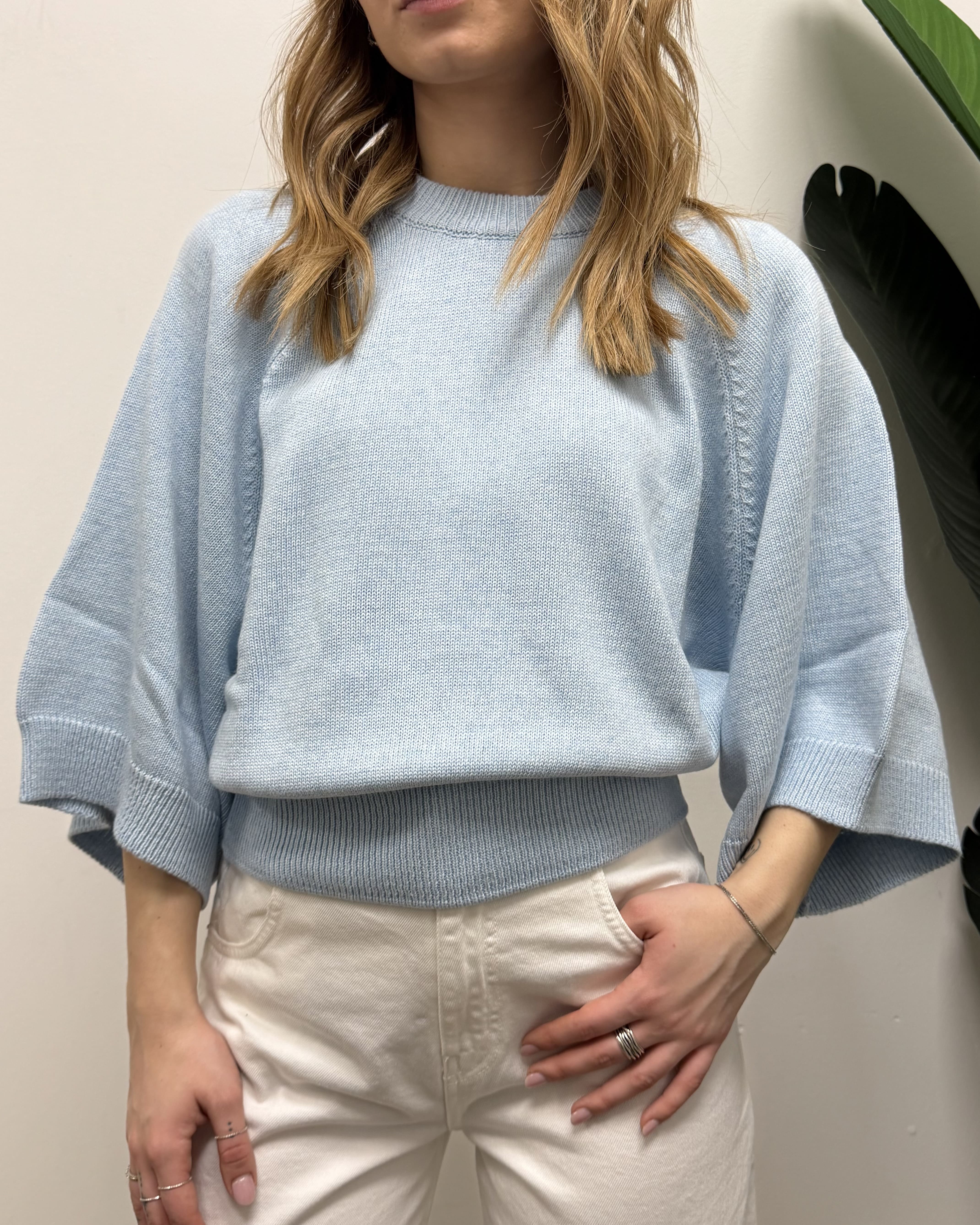 Maglione over manica 3/4 Susy Mix