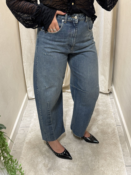 Jeans mod. Barbara con rotture HaveOne