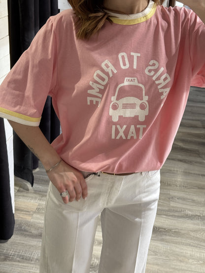 T-shirt stampa taxi Dixie