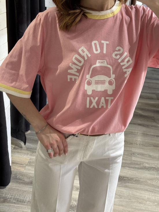 T-shirt stampa taxi Dixie