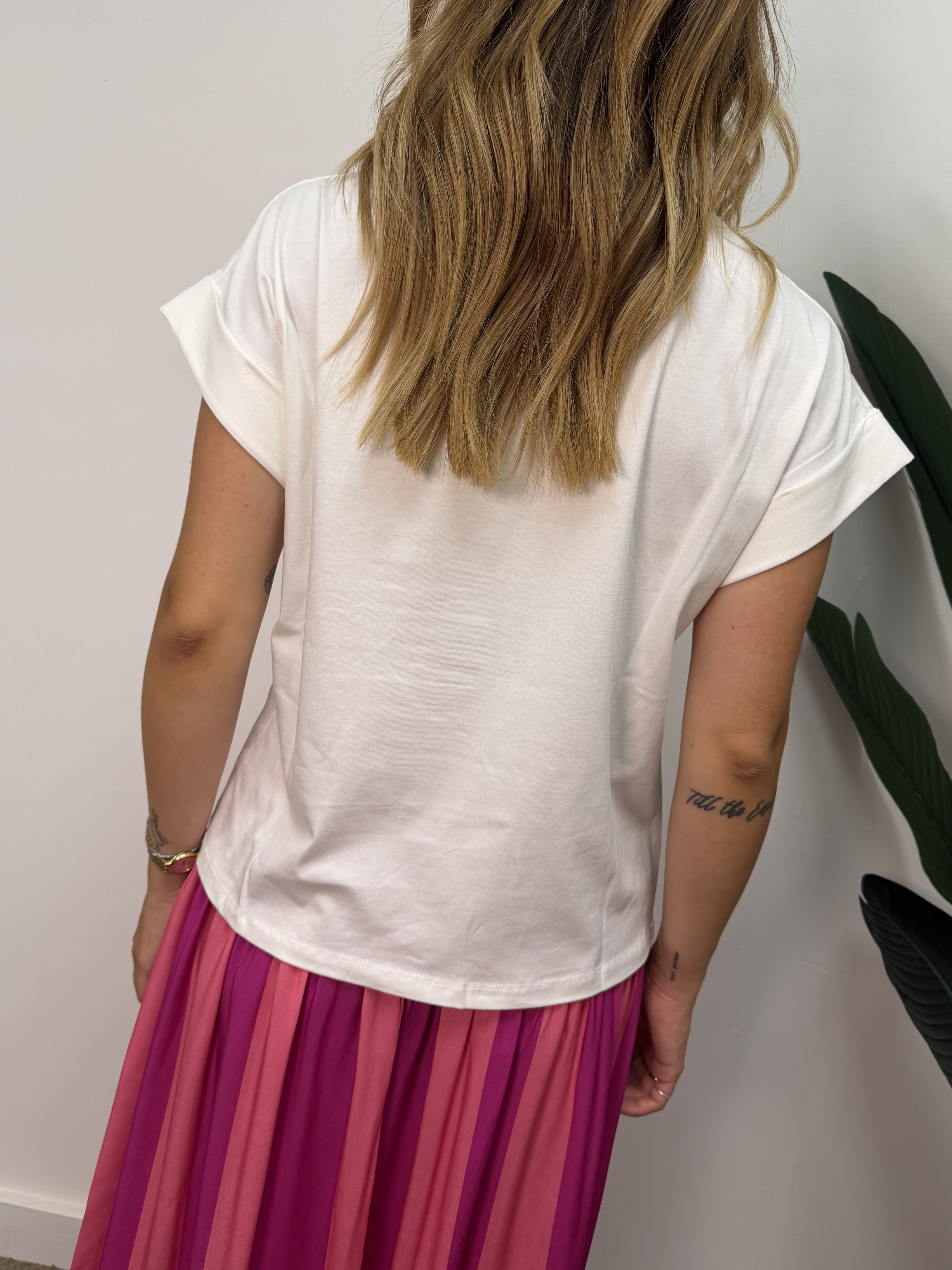 T-shirt over stampa Japuir Susy Mix